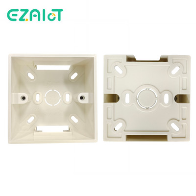 ezAIoT Universal 86 Type Switch and Socket Junction Box Εξωτερικό κιβώτιο στερέωσης Εφαρμογή για επιφάνεια τοίχου