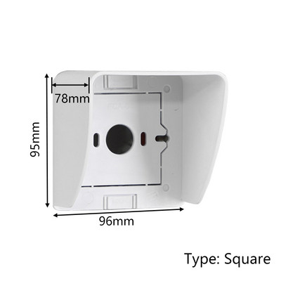 Vodootporan poklopac Zaštitni poklopac otporan na prašinu Vanjska kutija 86 tipa Kutija otporna na prskanje Kutija otporna na kišu za punjenje Poklopac utičnice tipa 86