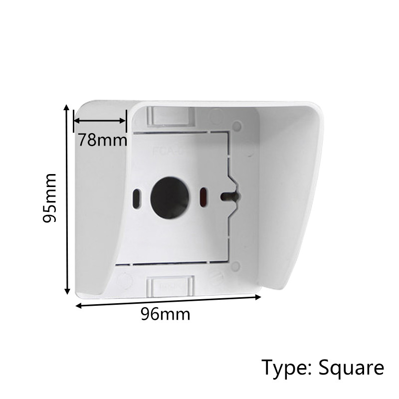 Vodootporan poklopac Zaštitni poklopac otporan na prašinu Vanjska kutija 86 tipa Kutija otporna na prskanje Kutija otporna na kišu za punjenje Poklopac utičnice tipa 86