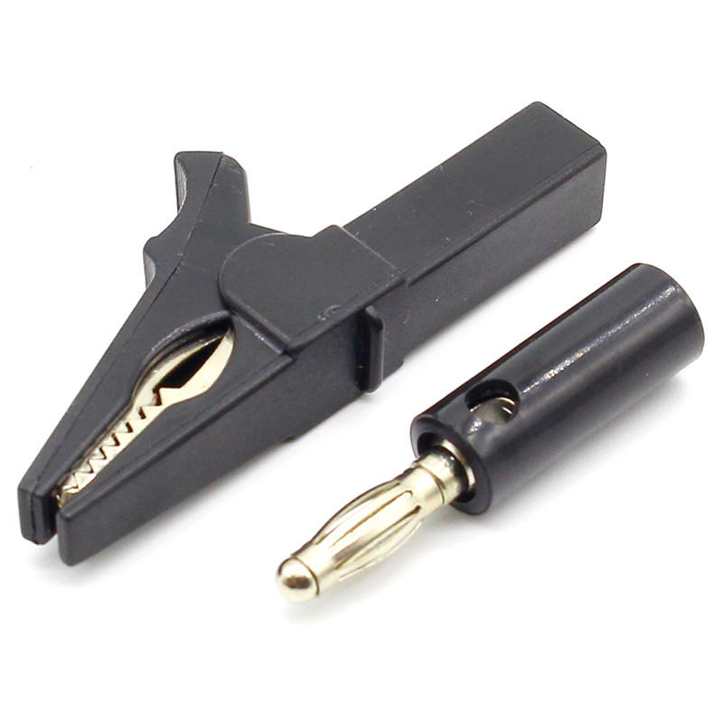 55 MM krokodilska kopča + BANANA UTIKAČ, ispitna sonda s 4 mm banana utikačem kabelske kopče crveno crno plavo žuto zeleno