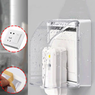 1PCS 86Type Switch Protection Cover Pocket Wall Switch Plate Παιδική Αντιηλεκτρική Αδιάβροχη στη Σκόνη Αξεσουάρ Αδιάβροχη υποδοχή κουτιού