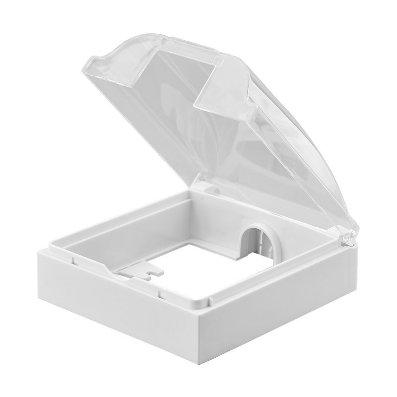 1PCS 86Type Switch Protection Cover Pocket Wall Switch Plate Παιδική Αντιηλεκτρική Αδιάβροχη στη Σκόνη Αξεσουάρ Αδιάβροχη υποδοχή κουτιού