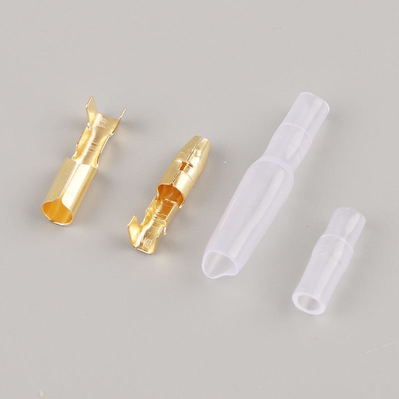 10/30/50/100 Set 4.0 bullet terminal konektor za električnu žicu automobila Žensko Muško kućište Terminal za hladno prešanje Odijelo Prozirni omotač