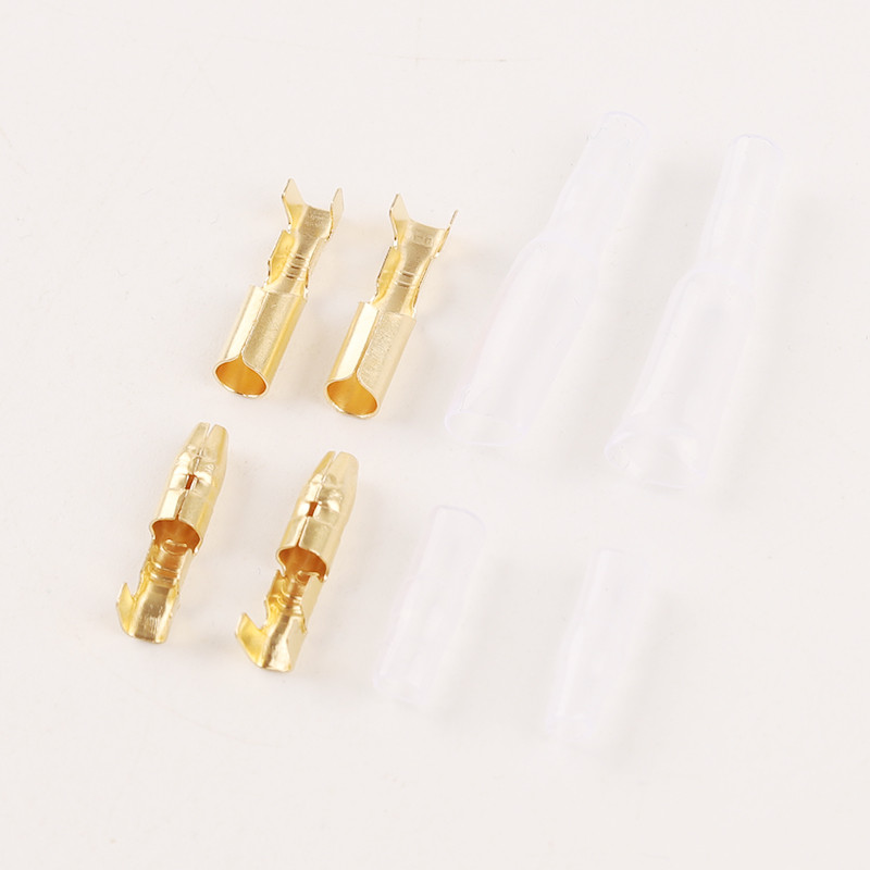 10/30/50/100 Set 4.0 bullet terminal konektor za električnu žicu automobila Žensko Muško kućište Terminal za hladno prešanje Odijelo Prozirni omotač