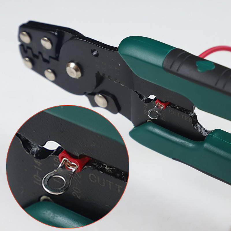 200kom RV električni prstenasti terminalni komplet za stezanje konektora s kutijom, bakrenom žicom izoliranom bakrenom žicom na kraju igle