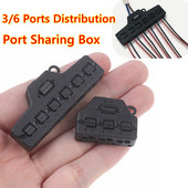 0-42 V DC 3/6 portova Distribucija, Port Sharing Box/Distributor, Port Hub za Model Lghts Connection