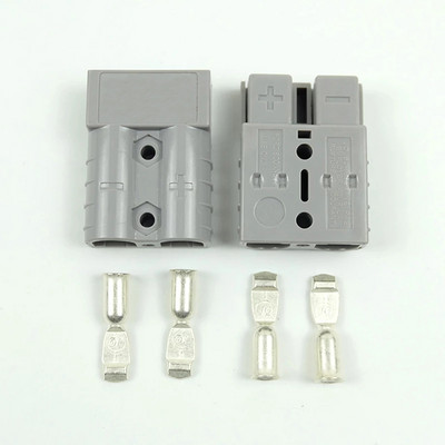 600V 50A Copper Silver Battery Kit Quick Connector Σύνδεση βύσμα Αποσύνδεση Ρυμουλκούμενο βαρούλκου Connect Max for 6AWG Wire