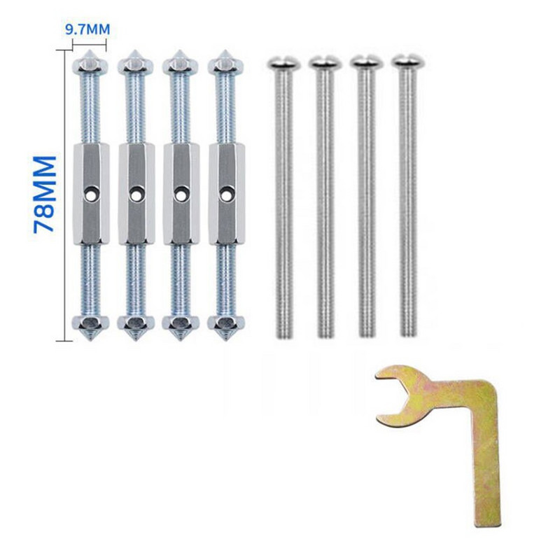 Za 86 tip utičnice dno kutije Ključ 86 tip dno 4 para 86 tip oko 65 mm-85 mm izdržljivi metal bez deformacija