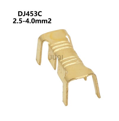 100 buc DJ454 0.3-10mm2 sârmă de cupru în formă de U Terminale de sertizare Conectori de presare la rece Conectori de sârmă de andocare pentru sârmă de sârmă Termin
