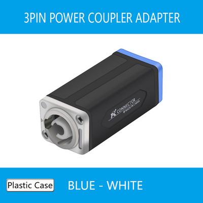 1kom Novi dolazak LED PowerCon adapter AC spojnice Ekstender konektor Visokokvalitetni ravni adapter za montiranje na ploču zvučnika