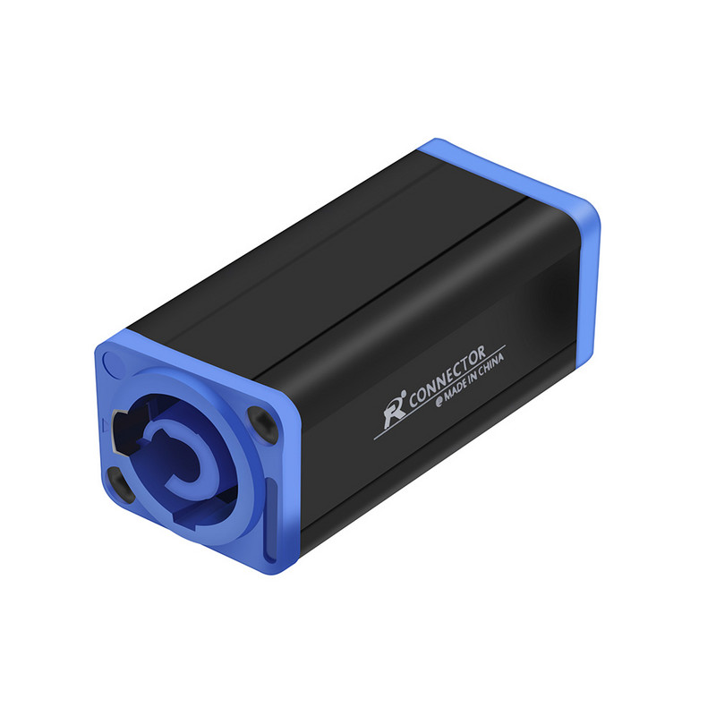 1kom Novi dolazak LED PowerCon adapter AC spojnice Ekstender konektor Visokokvalitetni ravni adapter za montiranje na ploču zvučnika