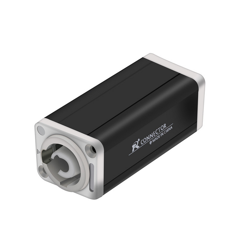 1kom Novi dolazak LED PowerCon adapter AC spojnice Ekstender konektor Visokokvalitetni ravni adapter za montiranje na ploču zvučnika