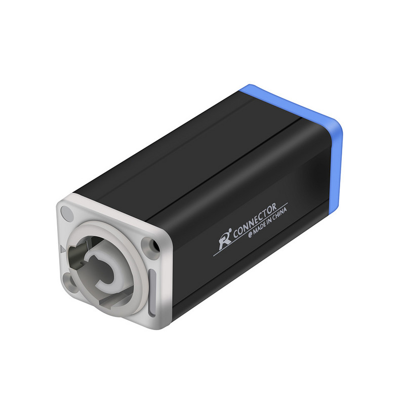 1kom Novi dolazak LED PowerCon adapter AC spojnice Ekstender konektor Visokokvalitetni ravni adapter za montiranje na ploču zvučnika