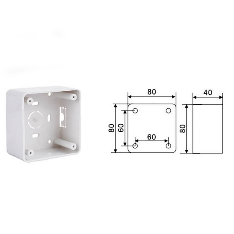 JXN-6 JXN-7 JXN-8 Brodska kabina Prekidač Utičnica Montažna kutija Kazetne razvodne kutije Brodska posebna donja kutija 80*80mm 80*150mm