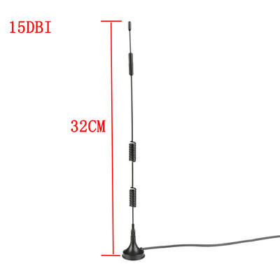 3G 4G suure võimendusega imemisantenni antenn 5/6/7/9/10/15DBI 3-meetrine pikenduskaabel SMA isane pistik CDMA/GPRS/GSM/LTE/ jaoks