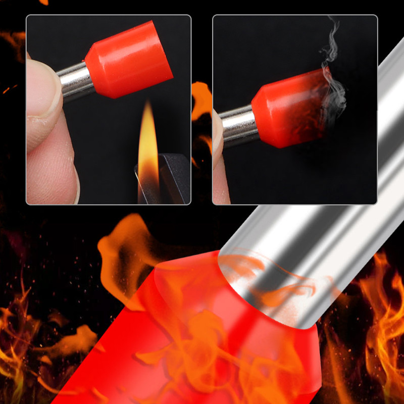 Σωληνοειδής τερματικός σωλήνας Σωλήνας συρματόσχοινας μονωμένος σύνδεσμος πτύχωσης Κιτ καρφίτσας για ηλεκτρικά έργα Κιτ πτύχωσης