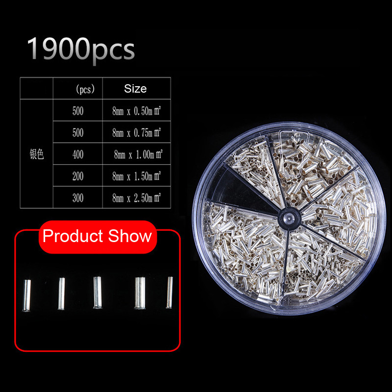 Σωληνοειδής τερματικός σωλήνας Σωλήνας συρματόσχοινας μονωμένος σύνδεσμος πτύχωσης Κιτ καρφίτσας για ηλεκτρικά έργα Κιτ πτύχωσης