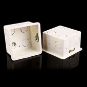 86X86 PVC razvodna kutija Kaseta za zidnu montažu za utičnicu s prekidačem Donja kutija s prekidačem Pribor za električnu kutiju