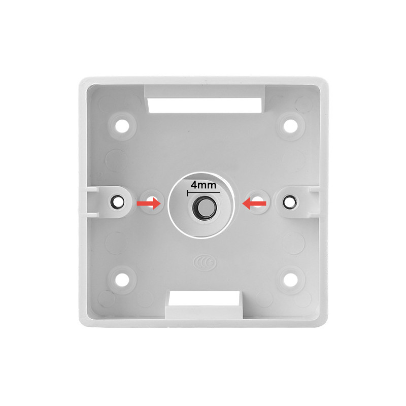 Avoir Razvodna kutija za vanjsku ugradnju 86 Tip četvrtaste plastične zidne nadogradne kutije s prekidačem za instalacijsku kutiju