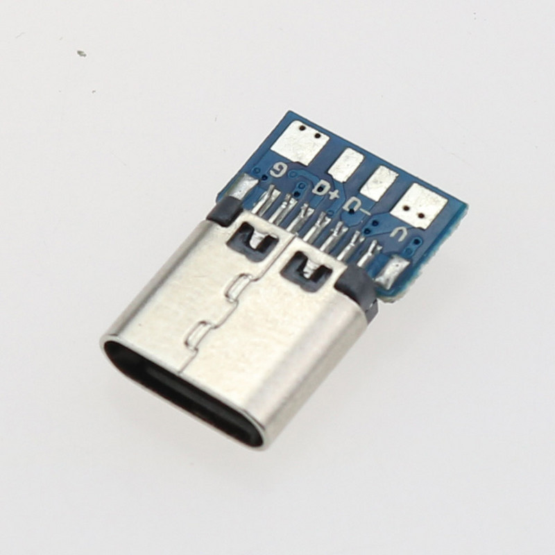 10kom USB 3.1 tip C konektor muška/ženska utičnica utičnica adapter za kabel za lemljenu žicu 24 pina podrška PCB ploča priključak utičnica