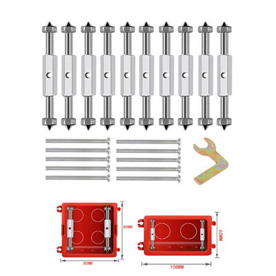 Τύπος 86/118 Dark Box Repair Pole Tool for Wall Mount Junction Box Tool for Wall Plate Switch and Socket Insolated Lever