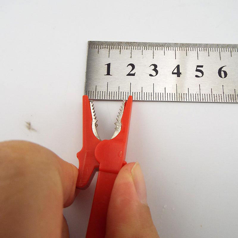 4 mm banner utikač i krokodilska stezaljka Sonda Aligatorska kopča električni diy ispitni vod Sonda Crna crvena utičnica Kabel Izolirane kopče