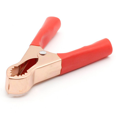 2 tk 50A punane + must 75/80 mm krokodilliga autohaagissuvila kaubiku aku testimisjuhtmete klambrid Parimad alligaatoriklambrid