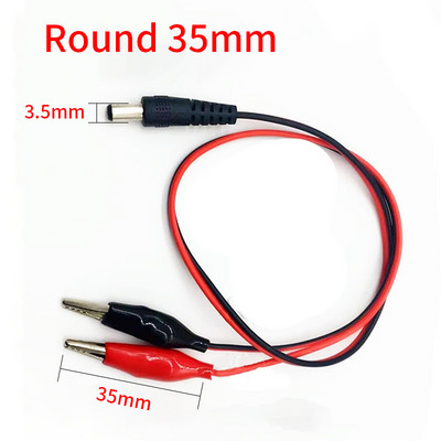 Aligator Cilps na USB utikač Ispitni kabel Premosna žica Baterija Dvostruka sonda 24 mm krokodilska kopča za multimetar Mjerni alat