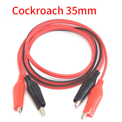 Aligator Cilps na USB utikač Ispitni kabel Premosna žica Baterija Dvostruka sonda 24 mm krokodilska kopča za multimetar Mjerni alat