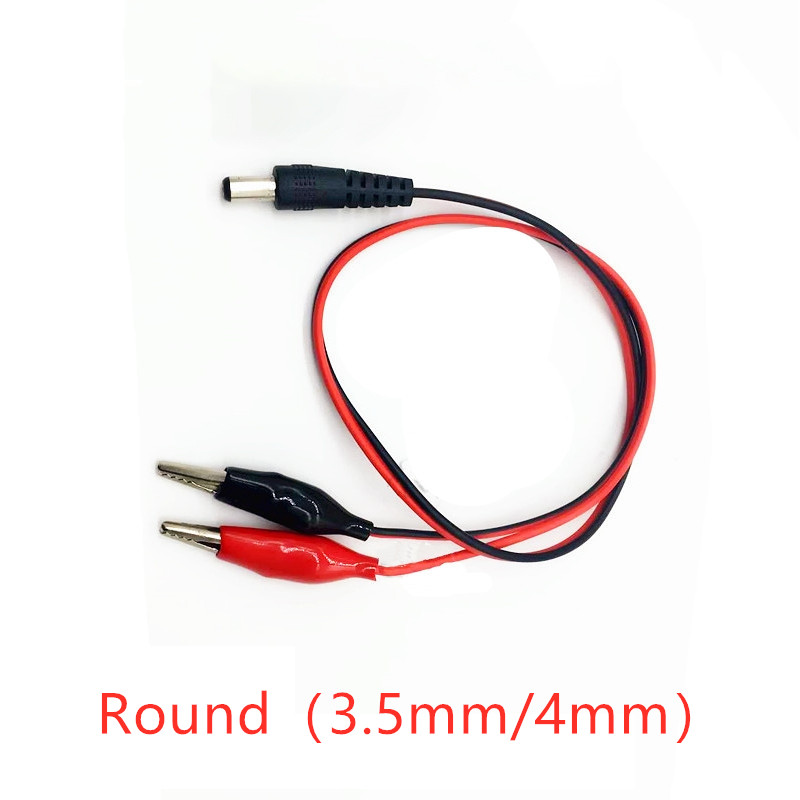 Aligator Cilps na USB utikač Ispitni kabel Premosna žica Baterija Dvostruka sonda 24 mm krokodilska kopča za multimetar Mjerni alat