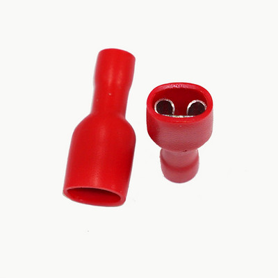 50PCS FDD MDD FDFD 6,3 mm 4,8 mm 2,8 mm terminal ženski muški izolirani električni spojni terminalni konektori ožičenje kabelski utikač