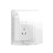 Veekindel kasti klappkork 86 tüüpi kaitsekate Universaalne vannitoa tolmukindel seinakontakt Lihtne paigaldada Kodulüliti Isekleepuv