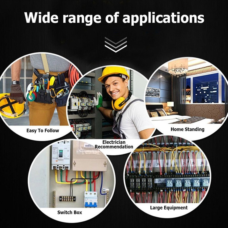 Kutija izolirana muška i ženska žica Konektor Električni stezaljke Spade konektori Sleeve Assorted Kit 2,8/4,8/6,3 mm