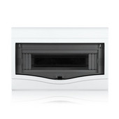 Plastmasas elektriskās sadales kārba mājas apgaismojuma kārba 2-4/5-8/9-12 virzieniem uz virsmas montējamam ķēdes pārtraucējam