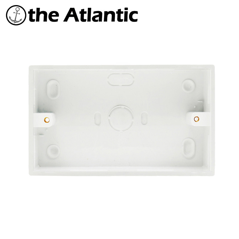 146 mm * 86 mm Vanjska instalacijska kutija Vanjska razvodna kutija Instalacijska kutija Površinska kutija Vanjska kutija za prekidačku utičnicu 146 Tip