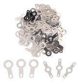 2000/1000gab 2.2/2.7/3.2/5.2/6.2mm Ieliktņi Spraudnis Atsperes Termināls PCB Lodēšanas uzgaļa tipa biezums 0.25mm Vara paplāksnes metināšanas loksne