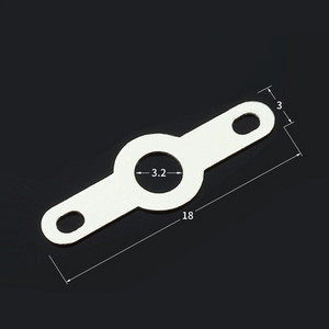 2000/1000gab 2.2/2.7/3.2/5.2/6.2mm Ieliktņi Spraudnis Atsperes Termināls PCB Lodēšanas uzgaļa tipa biezums 0.25mm Vara paplāksnes metināšanas loksne