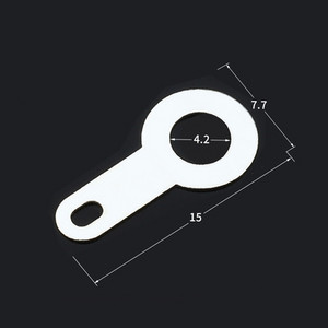 2000/1000gab 2.2/2.7/3.2/5.2/6.2mm Ieliktņi Spraudnis Atsperes Termināls PCB Lodēšanas uzgaļa tipa biezums 0.25mm Vara paplāksnes metināšanas loksne