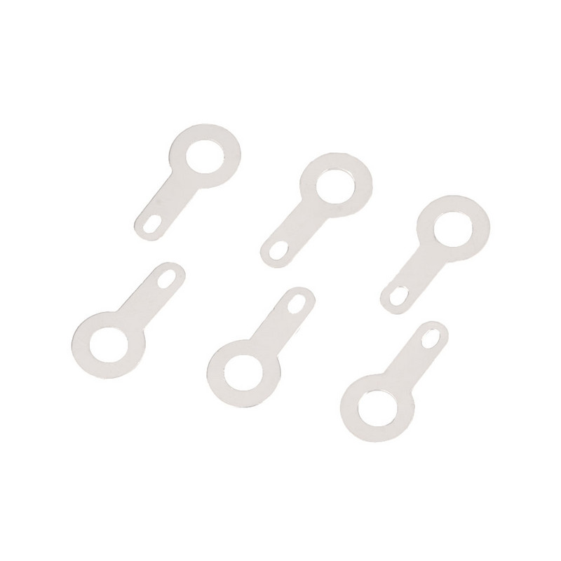 2000/1000gab 2.2/2.7/3.2/5.2/6.2mm Ieliktņi Spraudnis Atsperes Termināls PCB Lodēšanas uzgaļa tipa biezums 0.25mm Vara paplāksnes metināšanas loksne