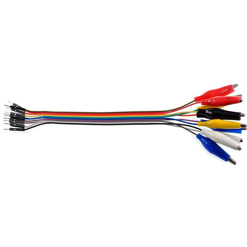 20/30cm 10pin dvostrane aligator kopče skakačka žica muška ženska krokodilska kopča testni provodnik skakački kabel DIY veza