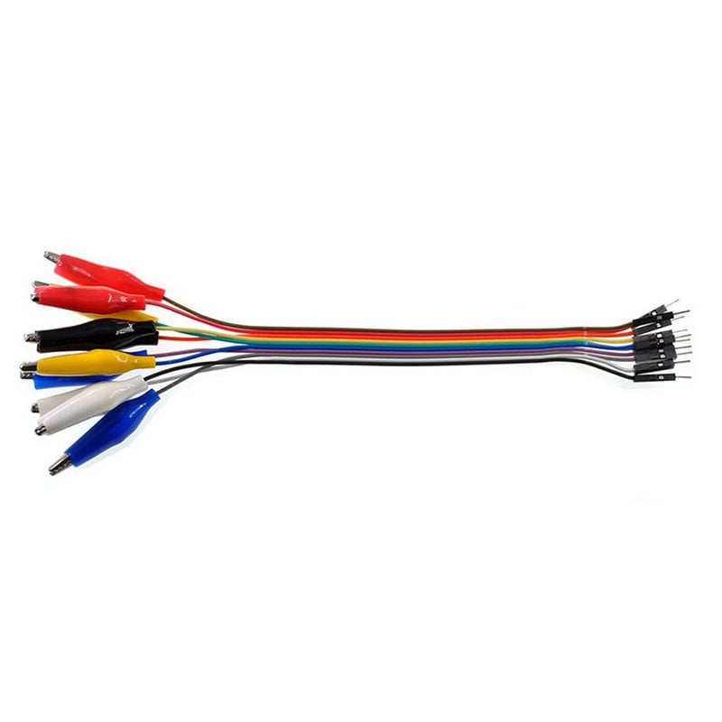 20/30cm 10pin dvostrane aligator kopče skakačka žica muška ženska krokodilska kopča testni provodnik skakački kabel DIY veza