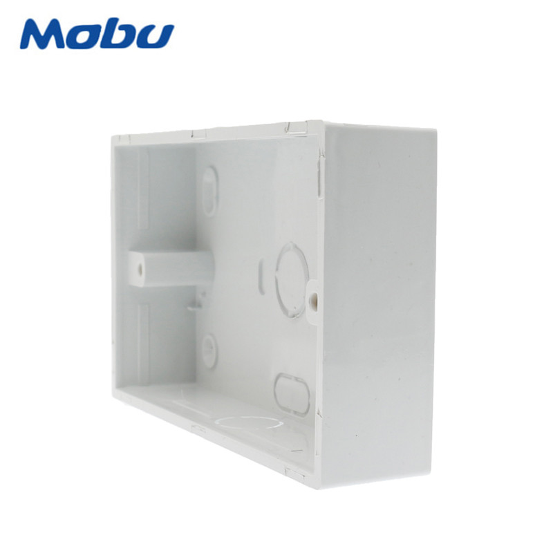 Minitiger vanjska kutija za ugradnju 146mm*86mm*32mm za 146*86mm standardni prekidač osjetljiv na dodir i utičnicu za bilo koji položaj zidne površine