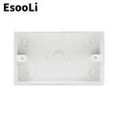 Jim DuDu vanjska kutija za ugradnju 146mm*86mm*32mm za 146*86mm standardni prekidač na dodir i utičnicu za bilo koji položaj zidne površine