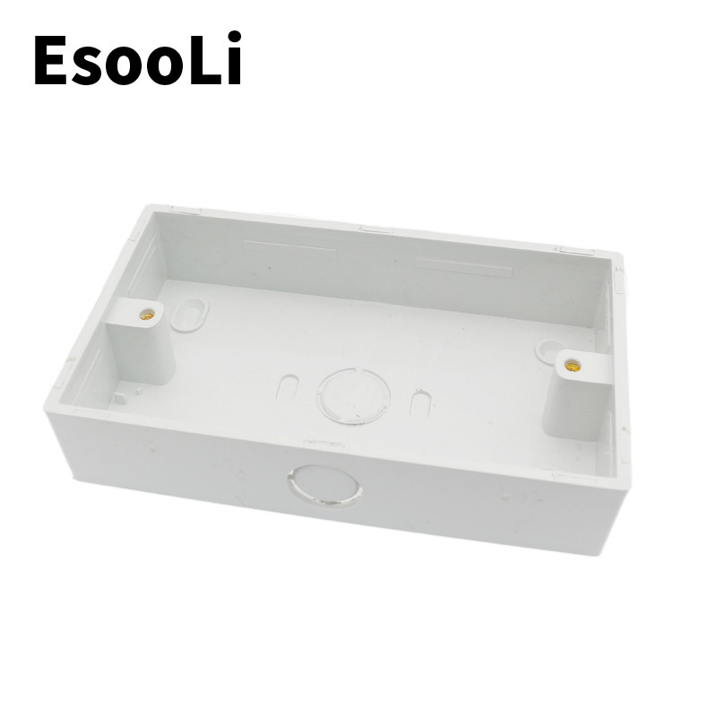 Jim DuDu vanjska kutija za ugradnju 146mm*86mm*32mm za 146*86mm standardni prekidač na dodir i utičnicu za bilo koji položaj zidne površine