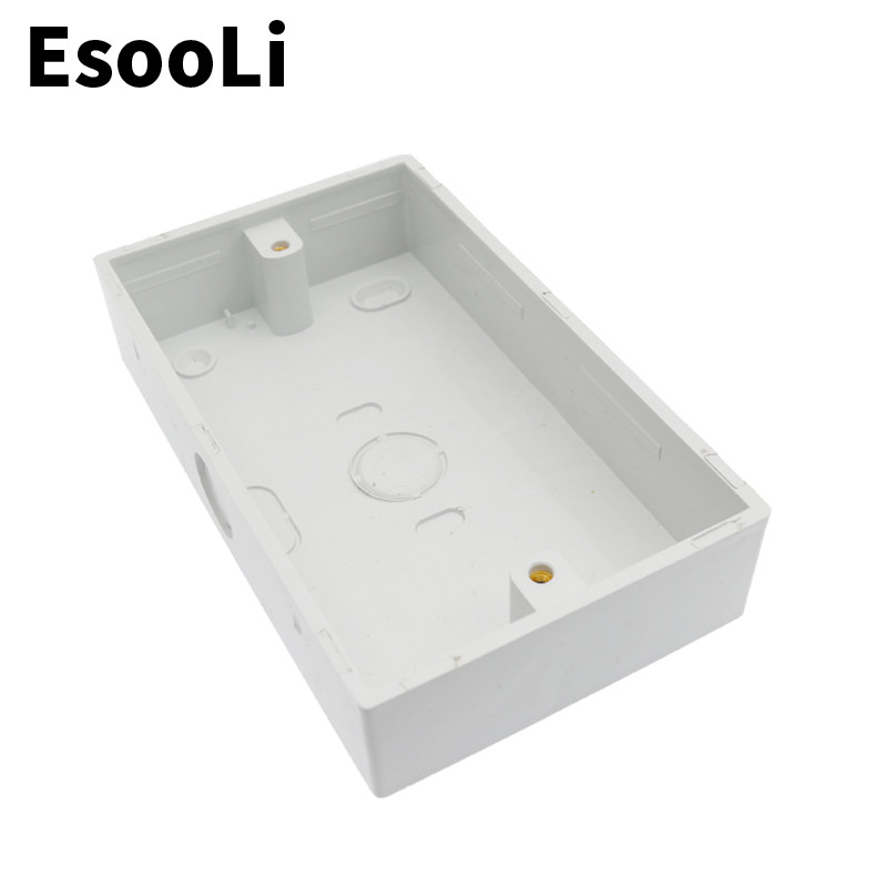 Jim DuDu vanjska kutija za ugradnju 146mm*86mm*32mm za 146*86mm standardni prekidač na dodir i utičnicu za bilo koji položaj zidne površine