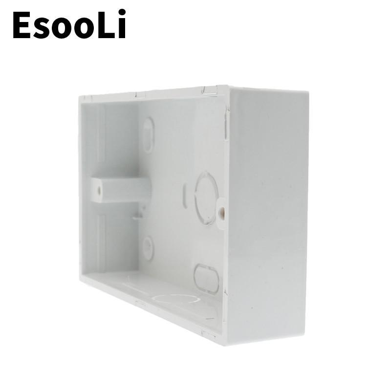 Jim DuDu vanjska kutija za ugradnju 146mm*86mm*32mm za 146*86mm standardni prekidač na dodir i utičnicu za bilo koji položaj zidne površine
