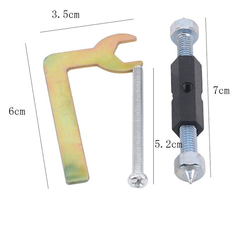 10 komada Vijak za popravak kazeta Ključ za utičnicu prekidača Vijak za kazete Potporna šipka Zidna kutija s prekidačima Tajna skrovišta Pribor