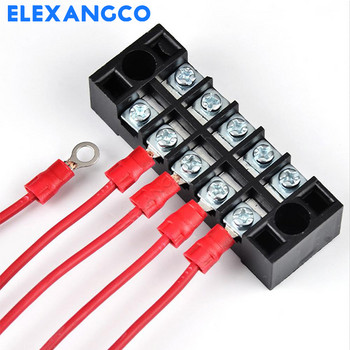 25Pcs RV5.5 Series Insolated Ring Crimp Terminal Connector Electrical Wire Connector for 12-10 AWG 4-6mm