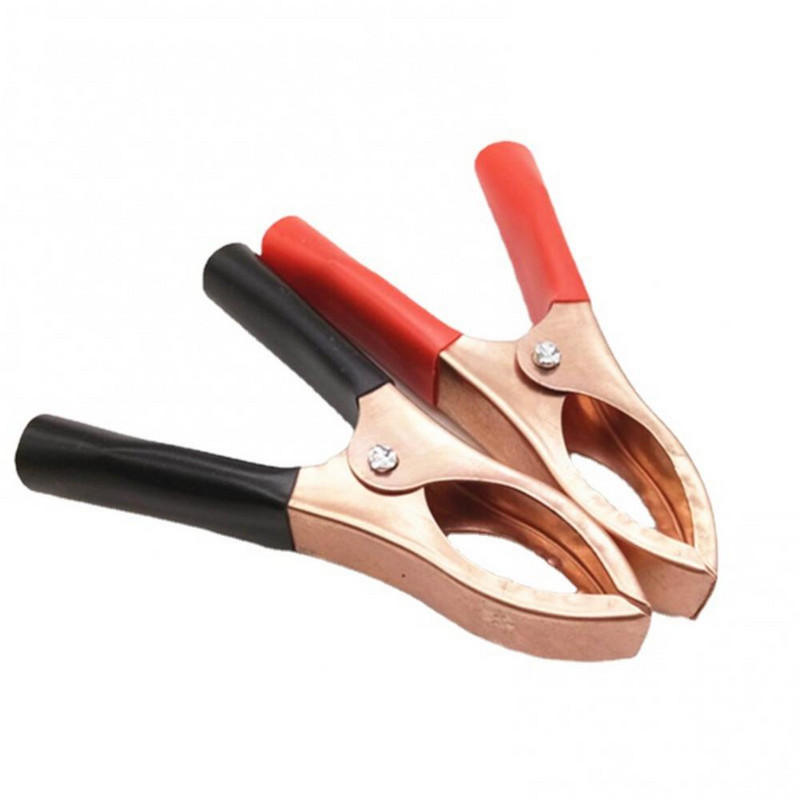 2Pcs/10Pcs 50A 80mm Crocodile Inverter Auto Caravan Van Battery Test Lead Clips Izolirana aligatorska stezaljka Visokokvalitetna Crvena Crna