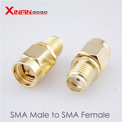 Xinangogo 1gb RF koaksiālais koaksiālais SMA vīrišķais-SMA mātītes adapteris 45 90 grādu uzgrieznis WIFI GPS 4G GSM antenai